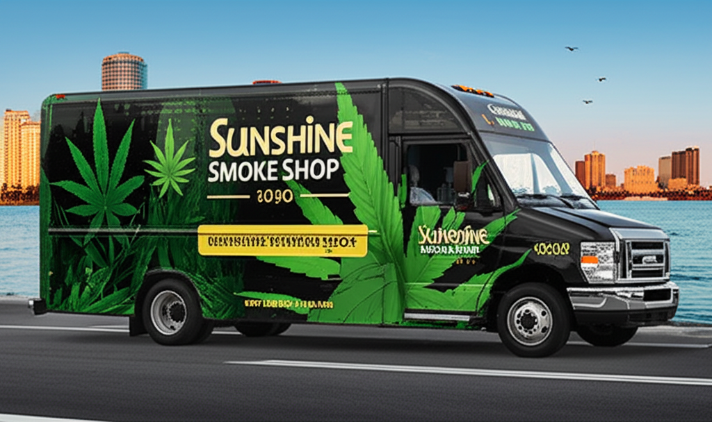 Delivery Truck in Orlando