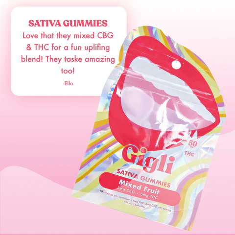 Gigli Sativa Mixed Fruit Gummies