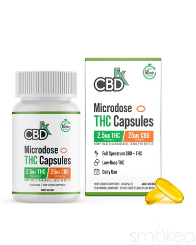 CBDfx Microdose THC Capsules