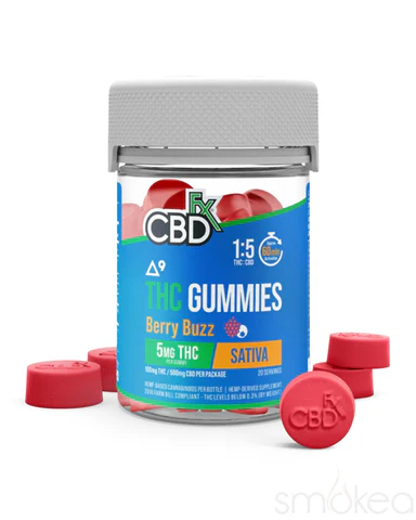 CBDfx THC Gummies - Berry Buzz