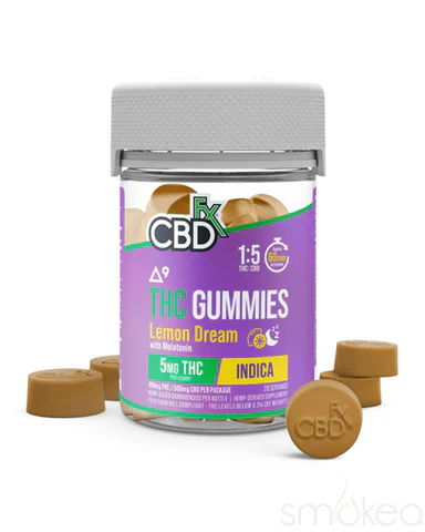 CBDfx THC Gummies - Lemon Dream