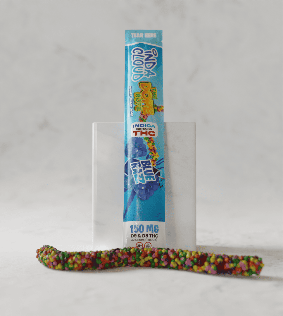 Indacloud Dope Rope - Blue Razz