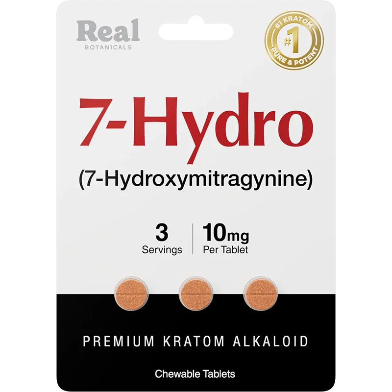 Real Botanicals 7H Chewable Kratom - 10mg (3ct)