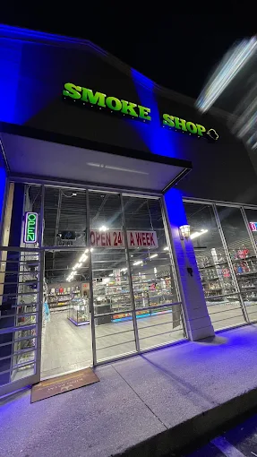 Storefront of 535 Smoke Shop --24/7