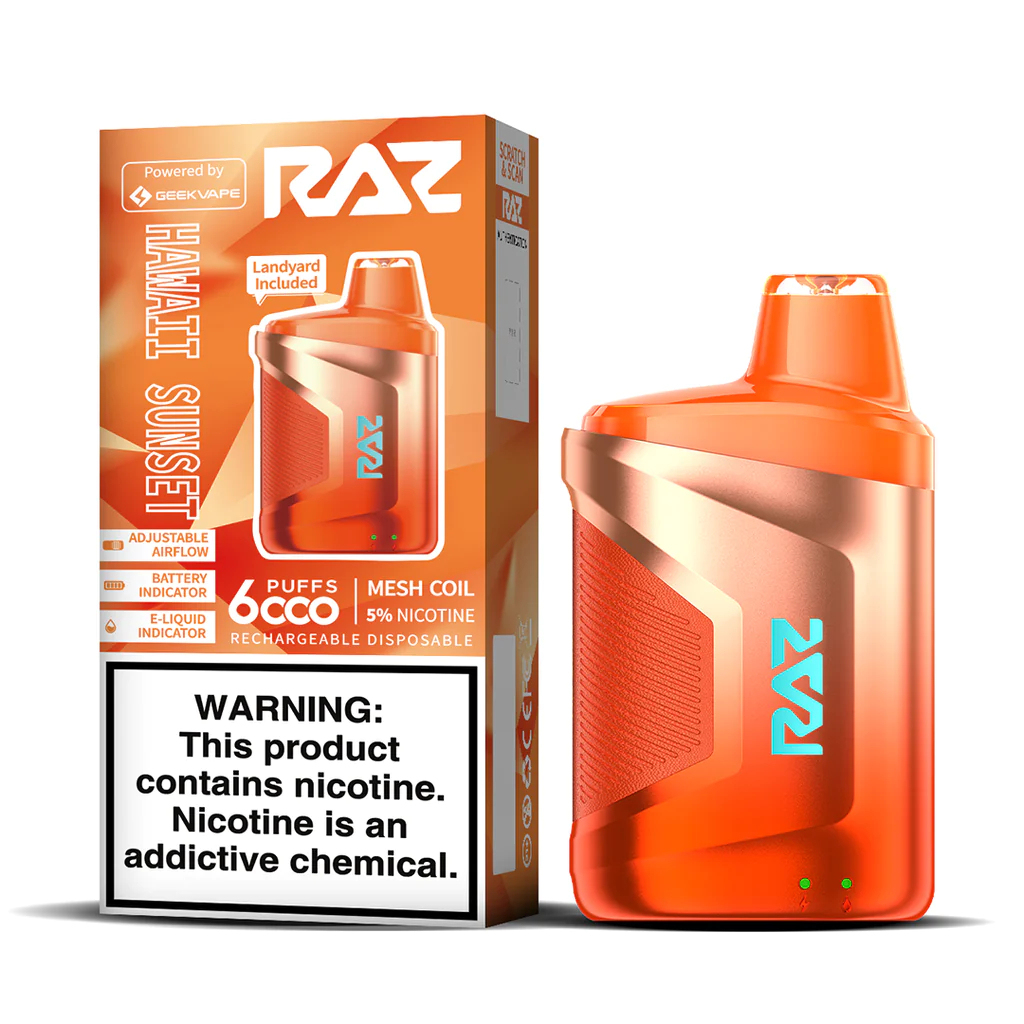 RAZ Hamit Sunset Orange Disposable Vape