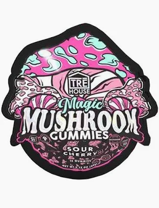 Treehouse Magic Mushroom Gummies - Sour Cherry