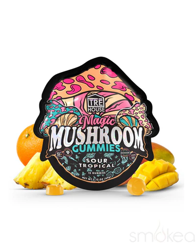 Magic Mushroom Sour Tropical Gummies