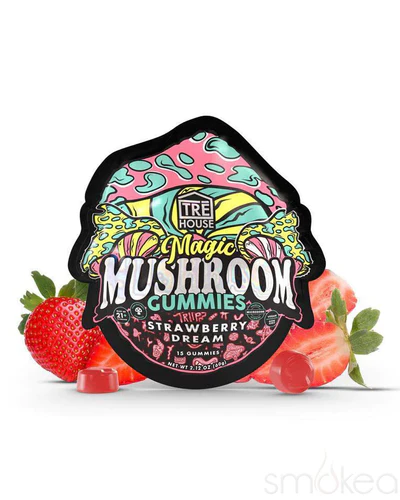 Magic Mushroom Strawberry Dream Gummies