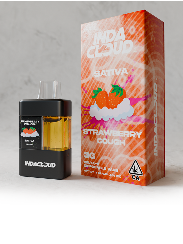 Strawberry Cough Delta-8 Disposable Vape